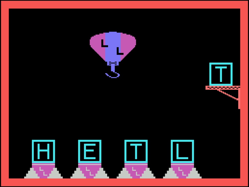 Gameplay of Learning with Leeper for Colecovision